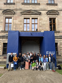 Schulgruppe der Deutschen Schule Xochimilco an der FAU
