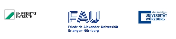 Logos Uni Bayreuth, FAU Uni Würzburg